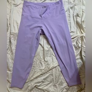 ATHLETA Elation Tight Leggings in Lavender!!  1X Plus Ultra High Rise
